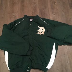 custom Russell varsity jacket XL
